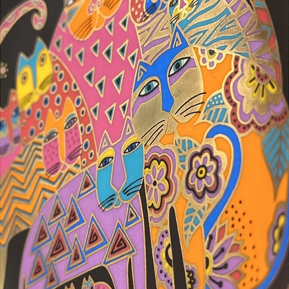 LAUREL BURCH 1994 Fabulous Felines Franklin Mint Heirloom Collection - Picture 5 of 13